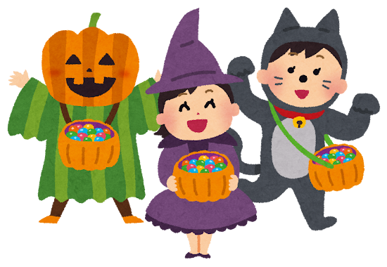 ハロウィンおはなし会イラスト